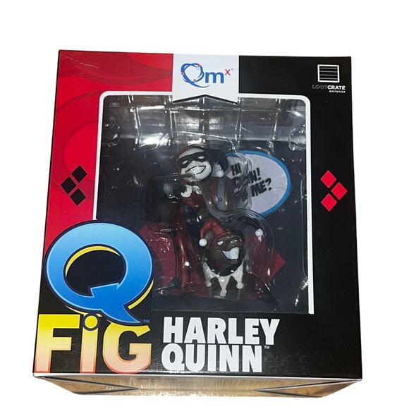 Q Fig Harley Quinn Figurine DC Suicide Squad - Picture 1 of 1